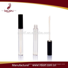 Slim tube plastique brillant à lèvres pour emballage cosmétique